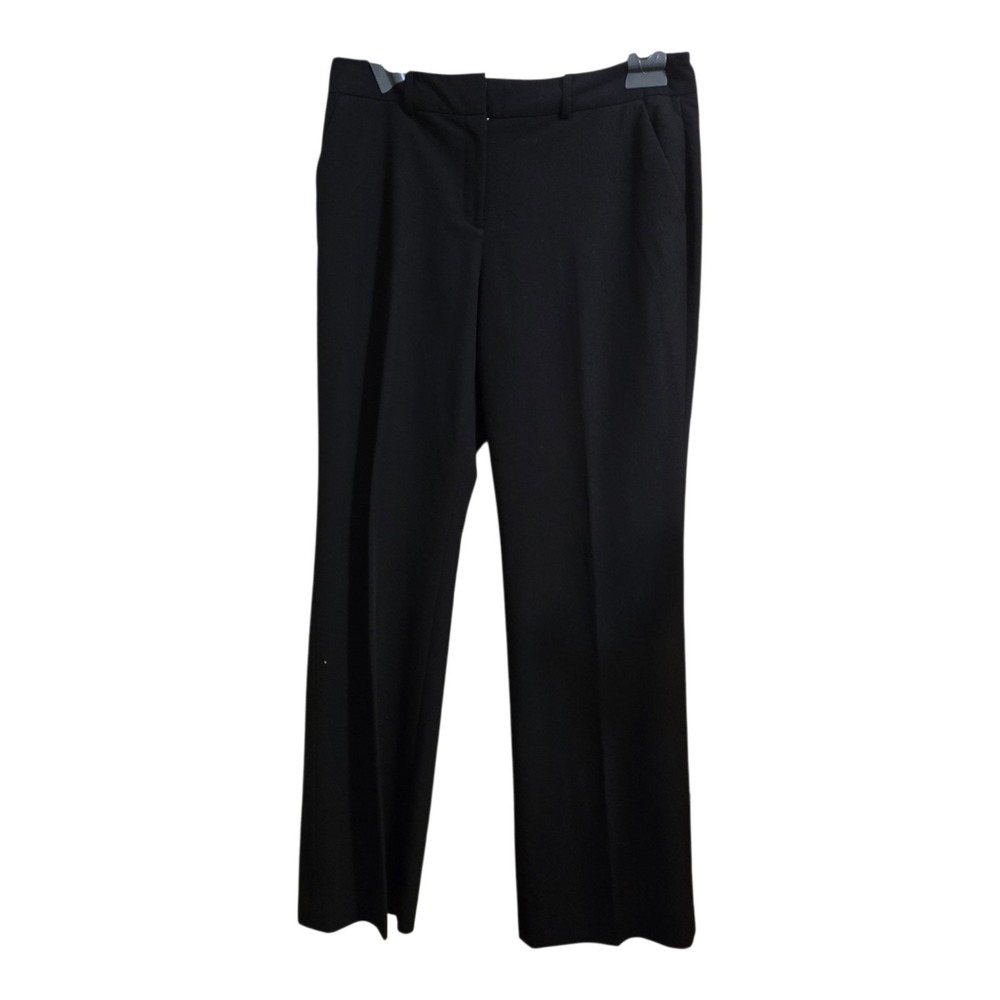 Womens Liz Claiborne Career Wear Sophie Pants Size 14 TALL Black